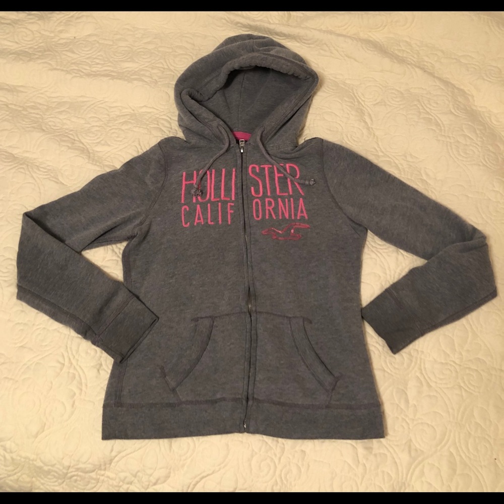 Hollister Full ZIP Hoodie Size M